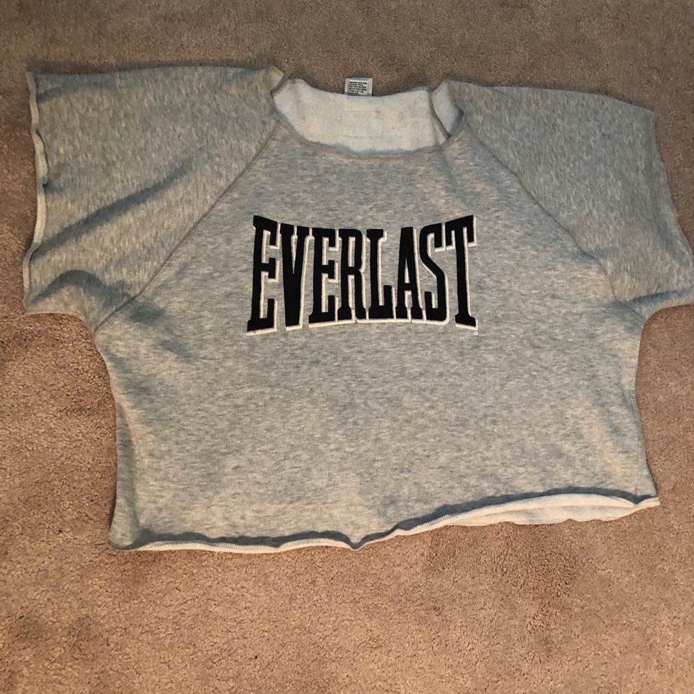 Vintage cropped Everlast sweatshirt